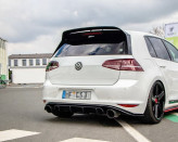 Maxton Design spoiler zadného nárazníka VW Golf VII GTI CLUBSPORT - bez povrchovej úpravy