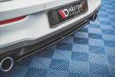 Maxton Design stredový spoiler zadného nárazníka VW Golf VIII GTI - carbon look