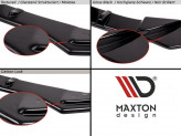 Maxton Design bočné spoilery zadného nárazníka + krídielka VW Golf VIII GTI CLUBSPORT Ver.1 - carbon look