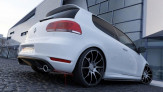 Maxton Design bočné spoilery zadného nárazníka VW Golf VI GTI 35th - carbon look