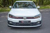 Maxton Design spoiler predného nárazníka VW Polo AW GTI Ver.2 - carbon look