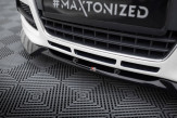 Maxton Design spoiler predného nárazníka AUDI TT 8J Ver.3 - čierny lesklý