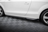 Maxton Design bočné prahové lišty AUDI TT 8J - čierny lesklý