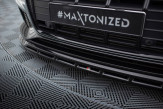 Maxton Design spoiler predného nárazníka AUDI A6 Allroad C8 - čierny lesklý