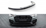 Maxton Design spoiler predného nárazníka AUDI A6 Allroad C8 - čierny lesklý