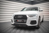 Maxton Design spoiler predného nárazníka AUDI Q3 8U Sport po FL Ver.2 - čierny lesklý