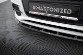 Maxton Design spoiler predného nárazníka AUDI Q3 S-Line 8U Ver.1 - čierny lesklý