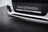 Maxton Design spoiler predného nárazníka AUDI Q3 S-Line 8U Ver.2 - čierny lesklý