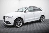 Maxton Design bočné prahové lišty AUDI Q3 S-Line 8U - čierny lesklý