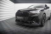 Maxton Design spoiler predného nárazníka AUDI Q3 F3 Sportback Ver.1 - čierny lesklý