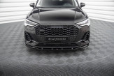 Maxton Design spoiler predného nárazníka AUDI Q3 F3 Sportback Ver.2 - čierny lesklý