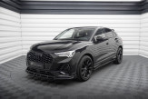 Maxton Design spoiler predného nárazníka AUDI Q3 F3 Sportback Ver.2 - čierny lesklý