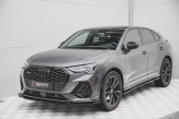 Maxton Design spoiler predného nárazníka AUDI Q3 S-Line F3 Sportback Ver.1 - čierny lesklý