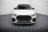 Maxton Design spoiler predného nárazníka AUDI RSQ3 F3 Ver.1 - čierny lesklý