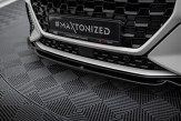 Maxton Design spoiler predného nárazníka AUDI RSQ3 F3 Ver.1 - čierny lesklý