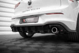 Maxton Design spoiler zadného nárazníka VW Golf VIII GTI Ver.3 - čierny lesklý