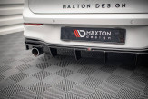 Maxton Design spoiler zadného nárazníka VW Golf VIII GTI Ver.4 - čierny lesklý