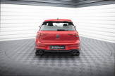 Maxton Design bočné spoilery zadného nárazníka VW Golf VIII GTI Ver.3 - čierny lesklý