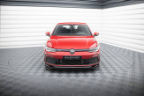 Maxton Design spoiler predného nárazníka VW Golf VIII GTI / GTE / R-Line Ver.6 - čierny lesklý