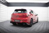 Maxton Design LED brzdové svetlo zadného nárazníka VW Golf VIII GTI / GTI CLUBSPORT / GTE- čierny lesklý  