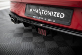 Maxton Design LED brzdové svetlo zadného nárazníka VW Golf VIII GTI / GTI CLUBSPORT / GTE- čierny lesklý  