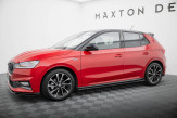 Maxton Design bočné prahové lišty ŠKODA Fabia IV Monte Carlo - čierny lesklý