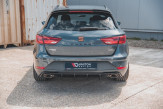 Maxton Design spoiler zadného nárazníka Seat Leon 5F CUPRA ST po FL Ver.2 - čierny lesklý