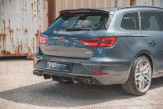 Maxton Design spoiler zadného nárazníka Seat Leon 5F CUPRA ST po FL Ver.2 - čierny lesklý