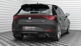 Maxton Design LED brzdové svetlo zadného nárazníka Seat Leon 4 FR Hatchback - čierny lesklý