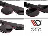 Maxton Design spoiler zadného nárazníka SEAT Leon 4 FR Hatchback s čiernou imitáciou koncoviek výfuku