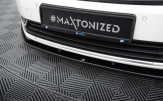 Maxton Design spoiler predného nárazníka VW Passat B7 Ver.2 - čierny lesklý