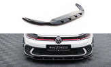 Maxton Design spoiler predného nárazníka VW Polo AW GTI Ver.1 po FL - čierny lesklý