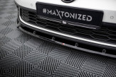 Maxton Design spoiler predného nárazníka VW Polo AW GTI Ver.2 po FL - čierny lesklý