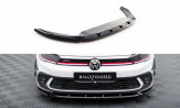 Maxton Design spoiler predného nárazníka VW Polo AW GTI Ver.2 po FL - čierny lesklý