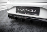 Maxton Design spoiler zadného nárazníka VW Polo AW GTI po FL - čierny lesklý