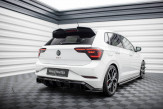 Maxton Design spoiler zadného nárazníka VW Polo AW GTI po FL - čierny lesklý