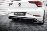 Maxton Design spoiler zadného nárazníka VW Polo AW GTI po FL - čierny lesklý