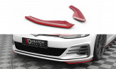 Maxton Design spoiler predného nárazníka VW Golf VII GTI po FL - čierny lesklý