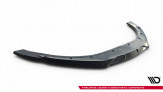 Maxton Design spoiler predného nárazníka AUDI TTS / TT S-Line 8J po FL Ver.2 - čierny lesklý