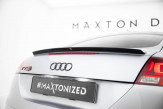 Maxton Design predĺženie strešného spoilera AUDI TT / TT S-Line / TTS 8J - čierny lesklý