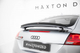 Maxton Design predĺženie strešného spoilera AUDI TT / TT S-Line / TTS 8J - čierny lesklý