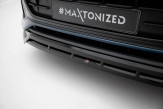 Maxton Design spoiler predného nárazníka AUDI Q8 - čierny lesklý