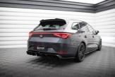 Maxton Design bočné spoilery zadného nárazníka SEAT Leon 4 FR ST Ver.2 - čierny lesklý 