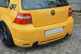 Maxton Design stredový spoiler zadného nárazníka VW Golf IV R32 - čierny lesklý