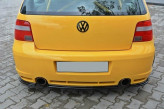 Maxton Design stredový spoiler zadného nárazníka VW Golf IV R32 - čierny lesklý