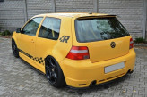 Maxton Design bočné spoilery zadného nárazníka VW Golf IV R32 - čierny lesklý