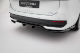 Maxton Design spoiler zadného nárazníka (s vertikálnym rebrovaním) VW Passat B9 - čierny lesklý