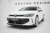 Maxton Design spoiler predného nárazníka VW Passat B9 Ver.2 - čierny lesklý