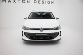 Maxton Design spoiler predného nárazníka VW Passat B9 Ver.1 - čierny lesklý