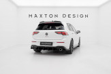 Maxton Design difúzor zadného nárazníka Street Pro VW Golf VIII GTI Ver.5 - čierny 